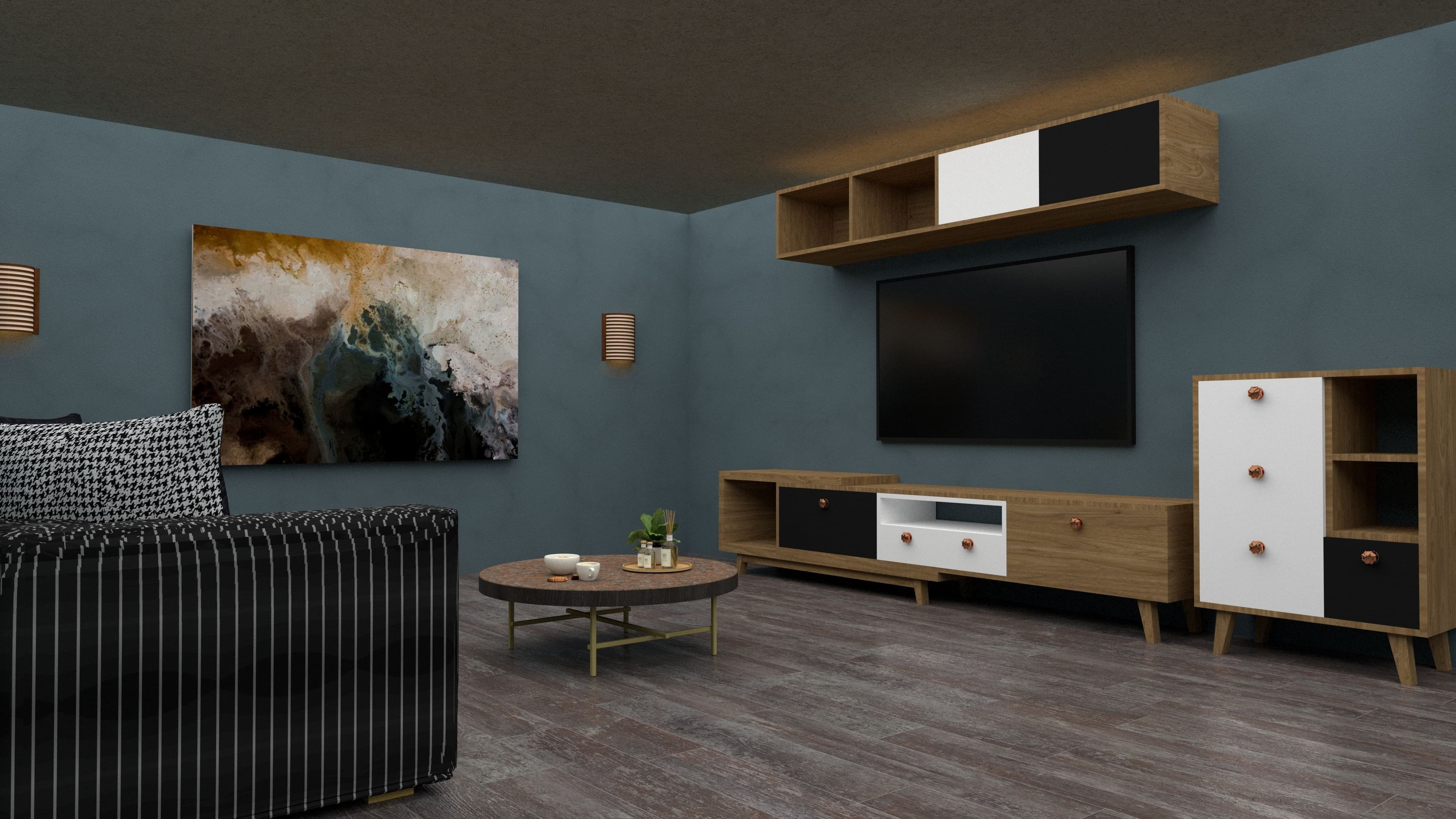 Solid Oak Sideboard